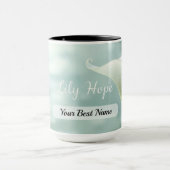 Lily Hope Curve Mug Custom Tasse (Zentrum)