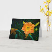 Lily, Karte (Gelbe Blume)