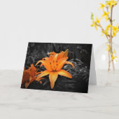 Lily, Karte (Gelbe Blume)