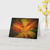 Lily, Karte (Gelbe Blume)