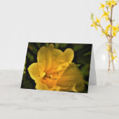 Lily, Karte (Gelbe Blume)