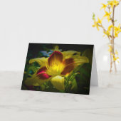 Lily, Karte (Gelbe Blume)