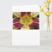 Lily, Karte (Gelbe Blume)