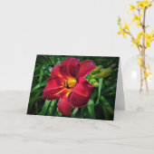 Lily, Karte (Gelbe Blume)