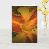 Lily, Karte (Gelbe Blume)
