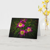 Lily, Karte (Gelbe Blume)