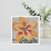 Lily Karte (Stehend Vorderseite)