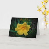 Lily, Karte (Gelbe Blume)