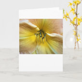 Lily, Karte (Gelbe Blume)