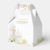 Lily-Kerzen-Geschenkboxen Geschenkschachtel (Rückseite)