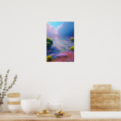 Lily Lake, Haven of Pink Beauty Poster (Küche)