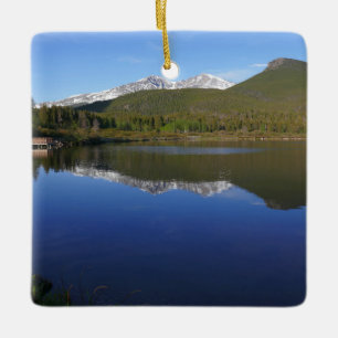 Lily Lake im Rocky Mountain National Park Keramikornament