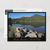 Lily Lake Rocky Mountain Nationalpark Postkarte (Vorne/Hinten)