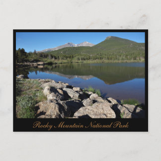 Lily Lake Rocky Mountain Nationalpark Postkarte