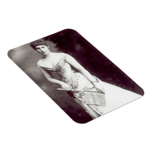 Lily Langtry (1853-1929) darstellend am Haymark Magnet (Rechte Seite)