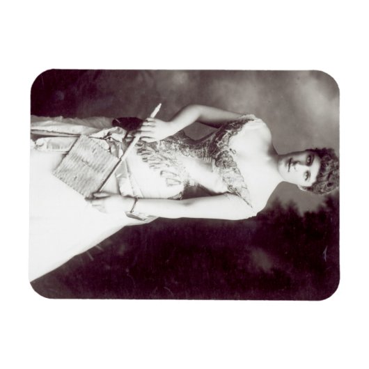 Lily Langtry (1853-1929) darstellend am Haymark Magnet (Horizontal)