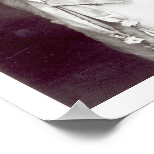 Lily Langtry (1853-1929) darstellend am Haymark Poster (Ecke)