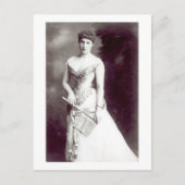 Lily Langtry (1853-1929) darstellend am Haymark Postkarte (Vorderseite)