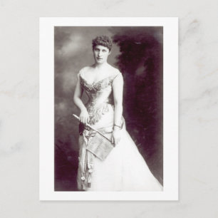 Lily Langtry (1853-1929) darstellend am Haymark Postkarte