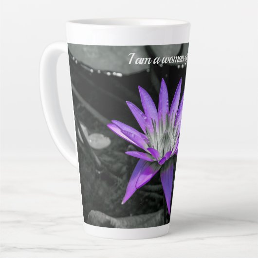 Lily Latte Tasse (Linke Ecke)