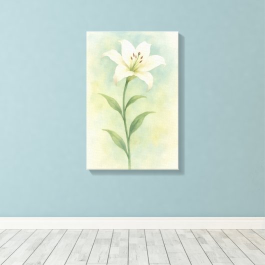 Lily Leinwanddruck (Insitu (Holzboden))