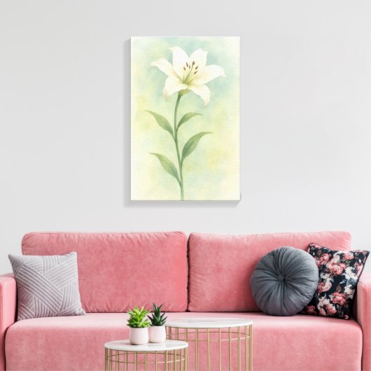 Lily Leinwanddruck (Insitu (Wohnzimmer))