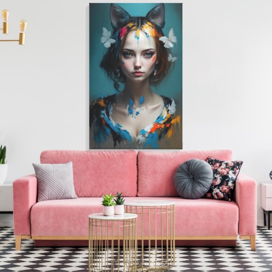 Lily Leinwanddruck (Insitu (Wohnzimmer))