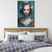 Lily Leinwanddruck (Insitu (Schlafzimmer))