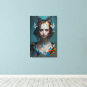 Lily Leinwanddruck (Insitu (Holzboden))