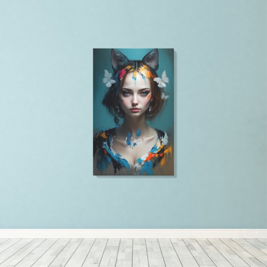 Lily Leinwanddruck (Insitu (Holzboden))