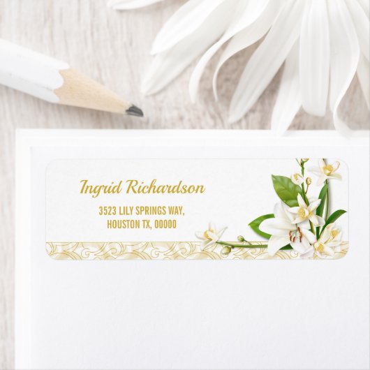 Lily Lemon Blossom Spring Wedding (Insitu)