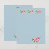 Lily Letter (Vorne/Hinten)