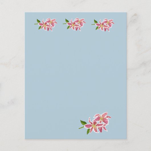 Lily Letter (Vorderseite)