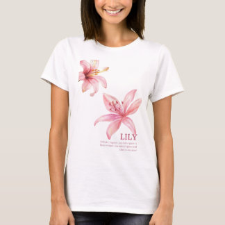 Lily leuchtet T-Shirt