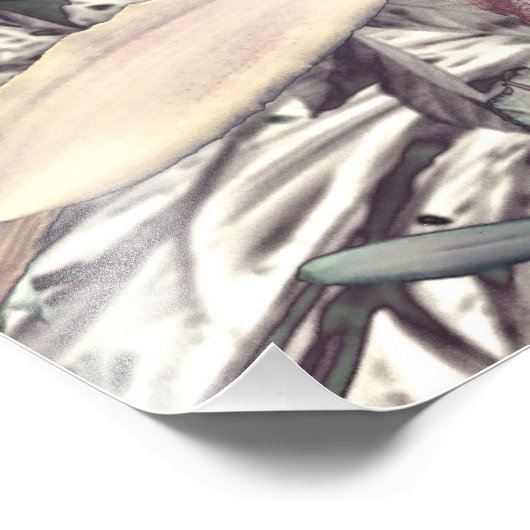 Lily Liebe Fotodruck (Ecke)