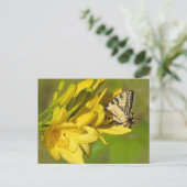 Lily Lover - Butterfly Postkarte (Stehend Vorderseite)
