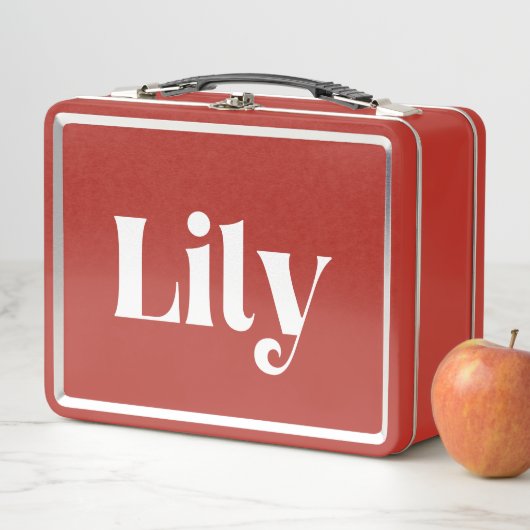 Lily Metall Brotdose (Beispiel)