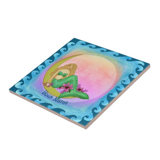 Lily Moon Mermaid Fliese (Seite)