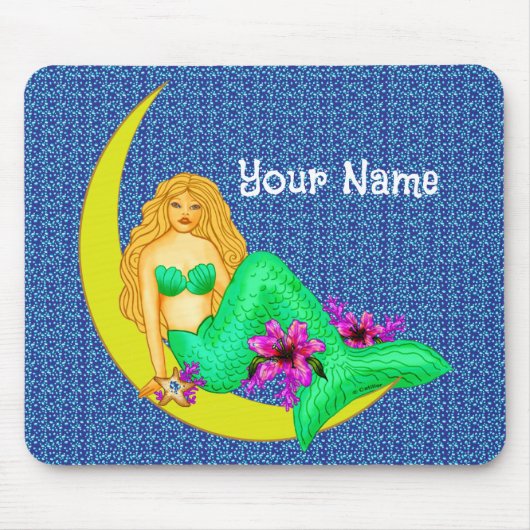 Lily Moon Mermaid mousepad (Vorne)