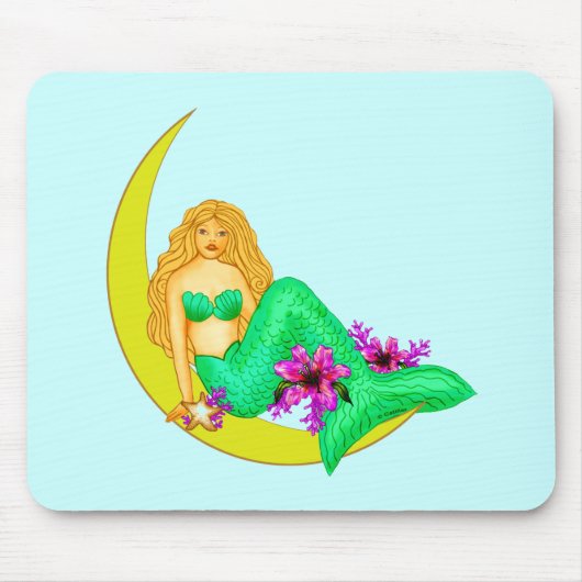 Lily Moon Mermaid mousepad (Vorne)