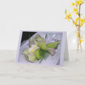 Lily Mother's Day Card Karte (Gelbe Blume)
