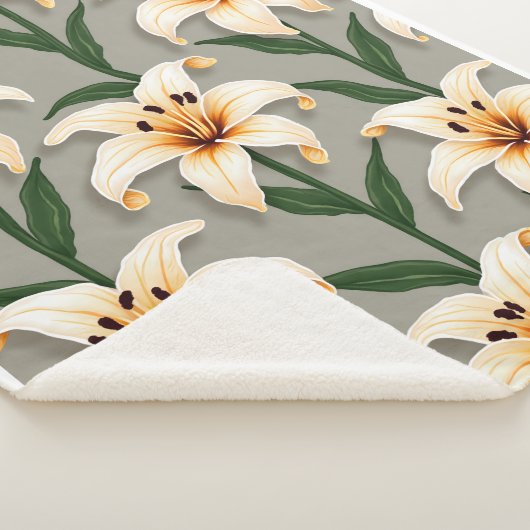 Lily Muster Sherpa Decke Sherpadecke (3/4)