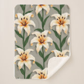 Lily Muster Sherpa Decke Sherpadecke (Vorderseite)