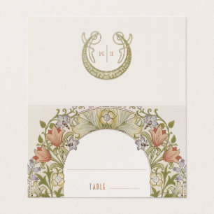 Lily Name Cards Hochzeitstisch Vintag