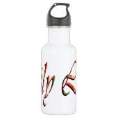 Lily, Name Logo Mädchen wiederverwendbare Wasser F Trinkflasche (Vorderseite)