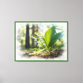 Lily of the tal National Blume Finnland | Leinwanddruck (Vorderseite)