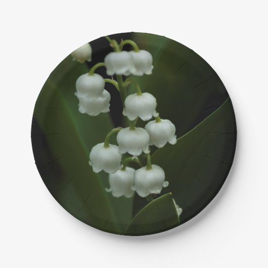 Lily of the Valley-0308 Pappteller (Vorderseite)