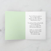 Lily of the Valley 55th Anniversary Karte (Innenseite)