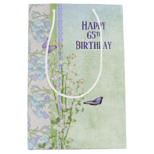 Lily of the Valley 65. Geburtstag Mittlere Geschenktüte
