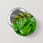 Lily of the Valley Abzeichen Button (Vorne & Hinten)